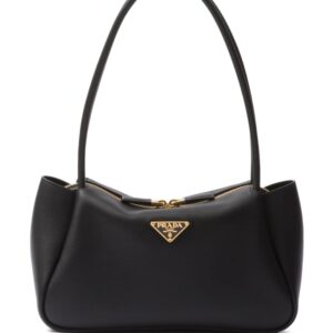 Prada medium leather tote bag
