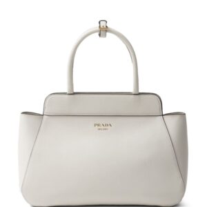 Prada medium leather tote bag
