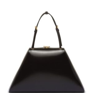 Prada patent-leather tote bag