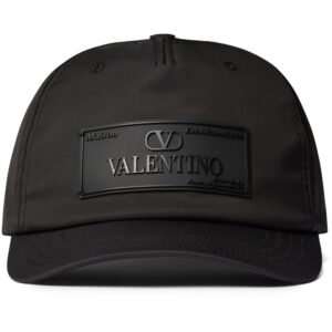 Valentino Garavani logo-patch baseball cap