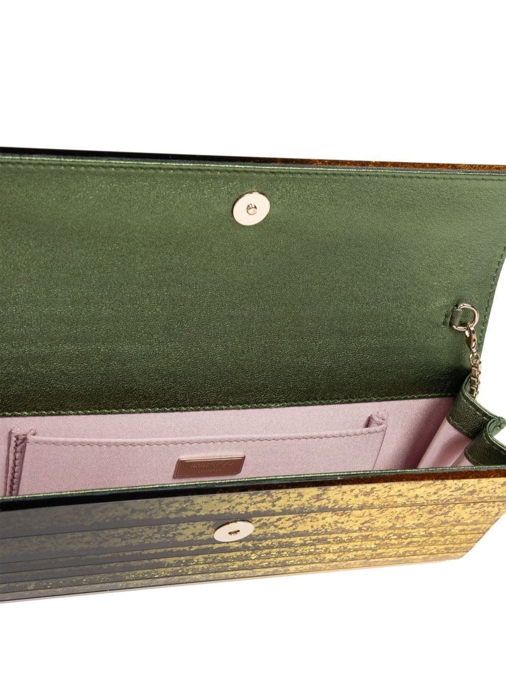 Jimmy Choo Sweetie glittered clutch bag - Image 5