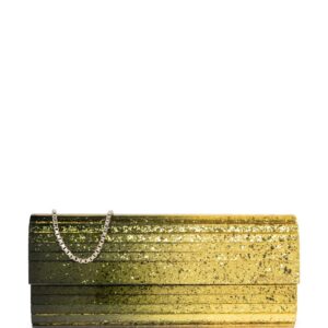 Jimmy Choo Sweetie glittered clutch bag