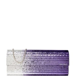 Jimmy Choo Sweetie glittered clutch bag