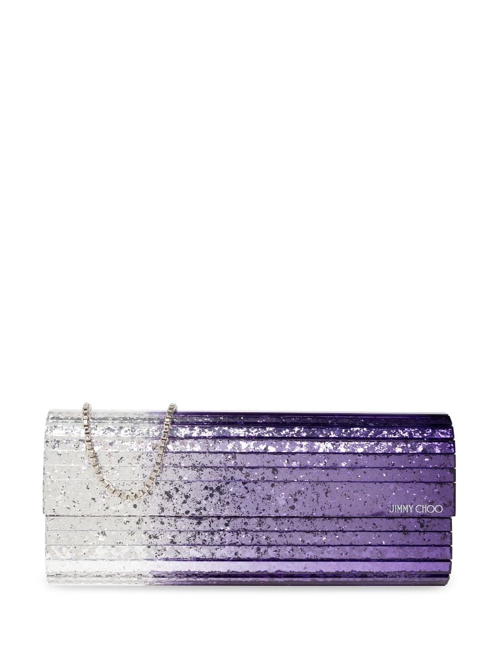 Jimmy Choo Sweetie glittered clutch bag