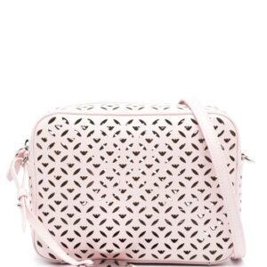 Emporio Armani perforated-design cross body bag
