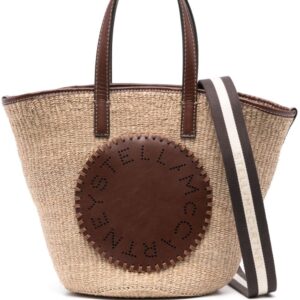 Stella McCartney appliqué-logo tote bag