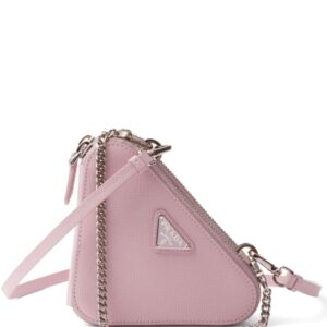 Prada Saffiano leather mini pouch bag