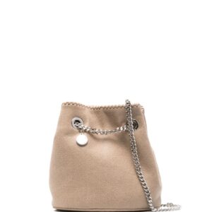 Stella McCartney Falabella logo-charm shoulder bag