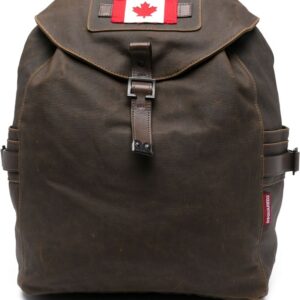 DSQUARED2 Canadian Flag cotton-blend backpack