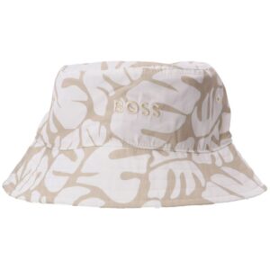 BOSS botanical-print bucket hat