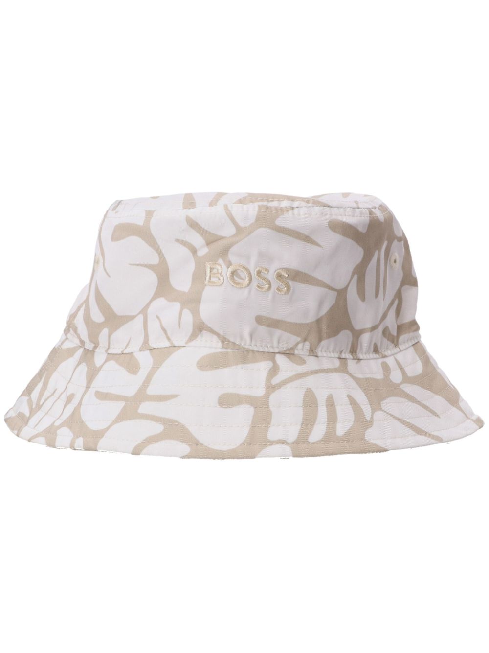 BOSS botanical-print bucket hat