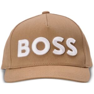 BOSS logo-embroidered cotton baseball cap
