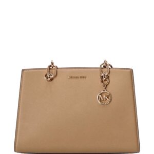 Michael Kors Cynthia leather tote bag