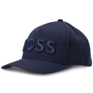 BOSS logo-embroidered cotton baseball cap