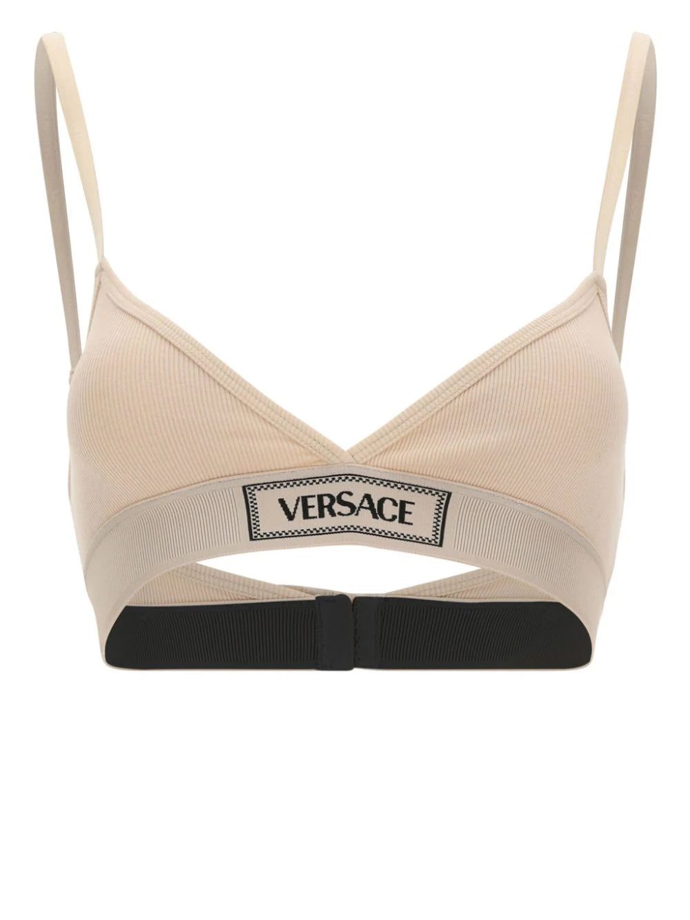 Versace Logo patch Bra