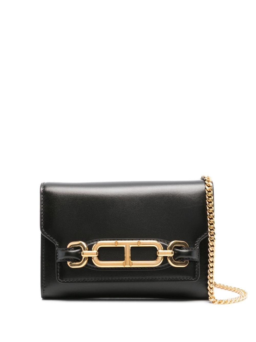 TOM FORD logo-plaque clutch bag