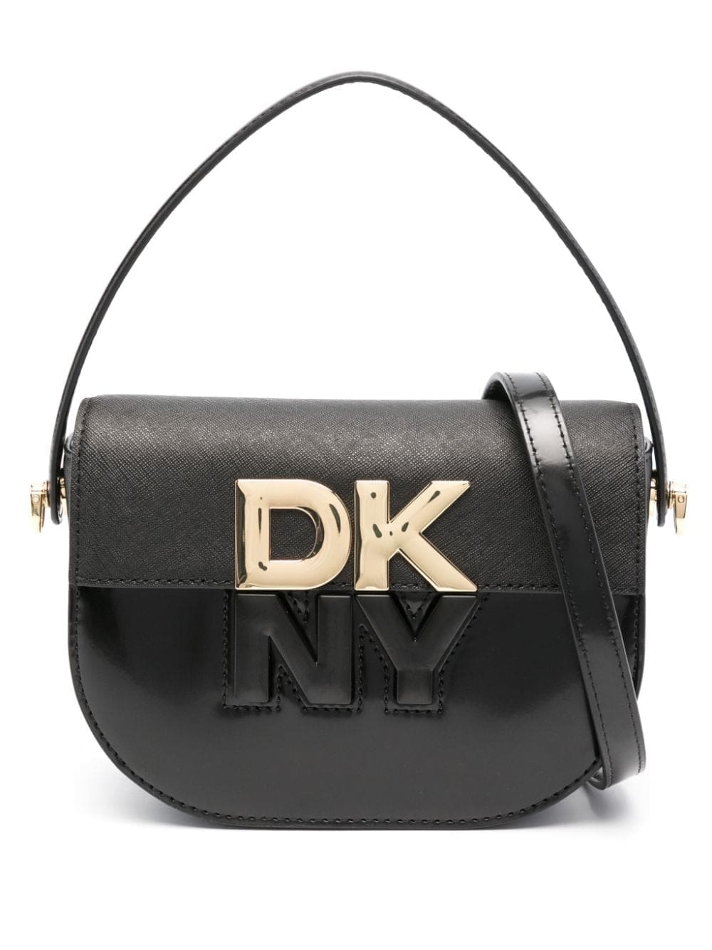 DKNY logo-lettering tote bag