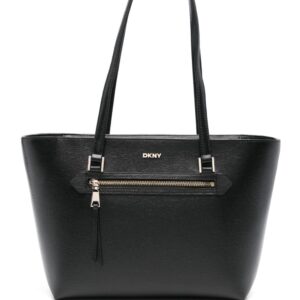 DKNY logo-lettering tote bag