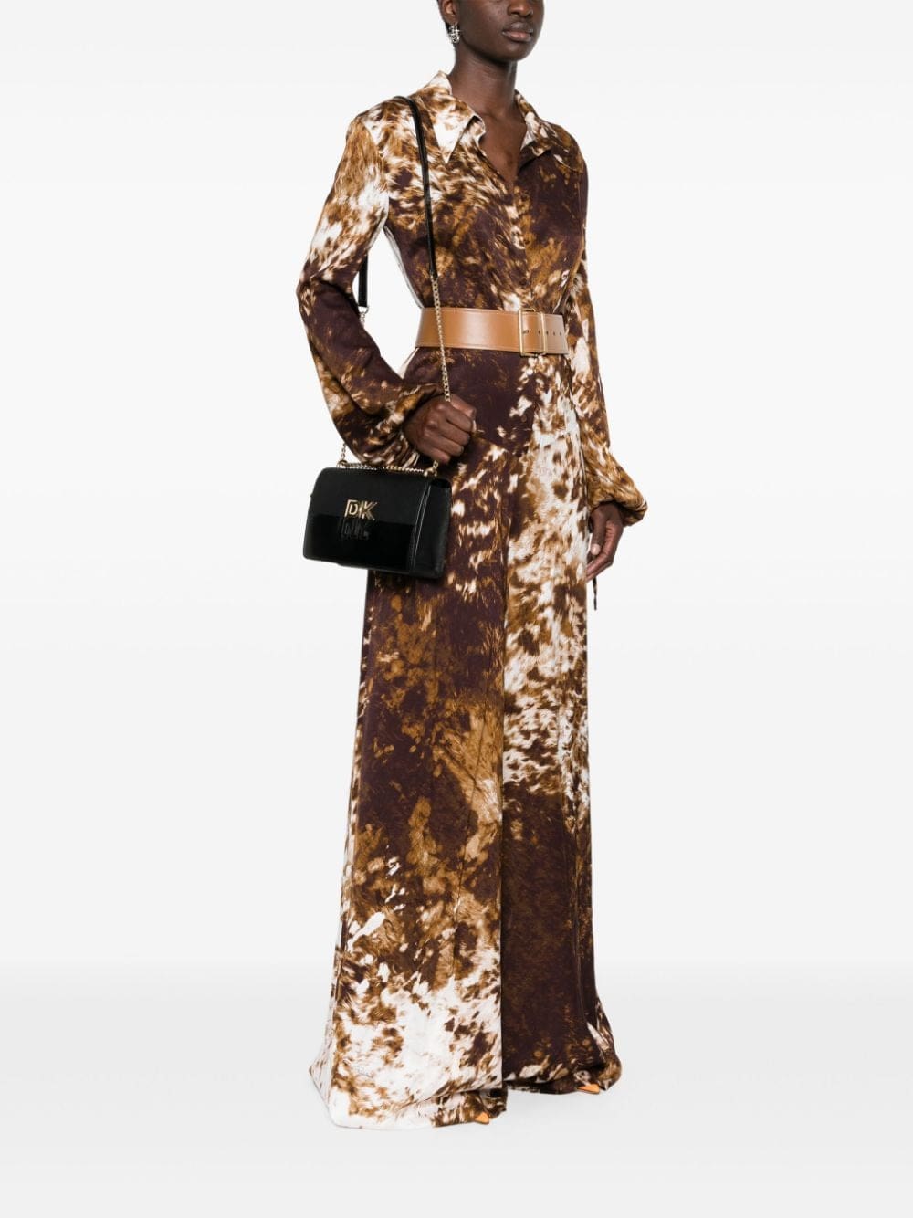 DKNY logo-lettering cross body bag - Image 2