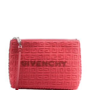 Givenchy 4G towelling-finish clutch