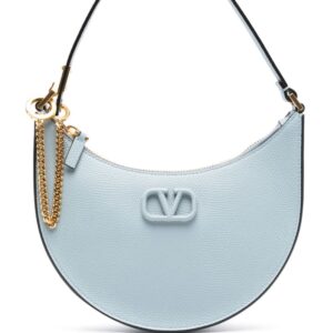 Valentino Garavani VLogo Signature-plaque shoulder bag
