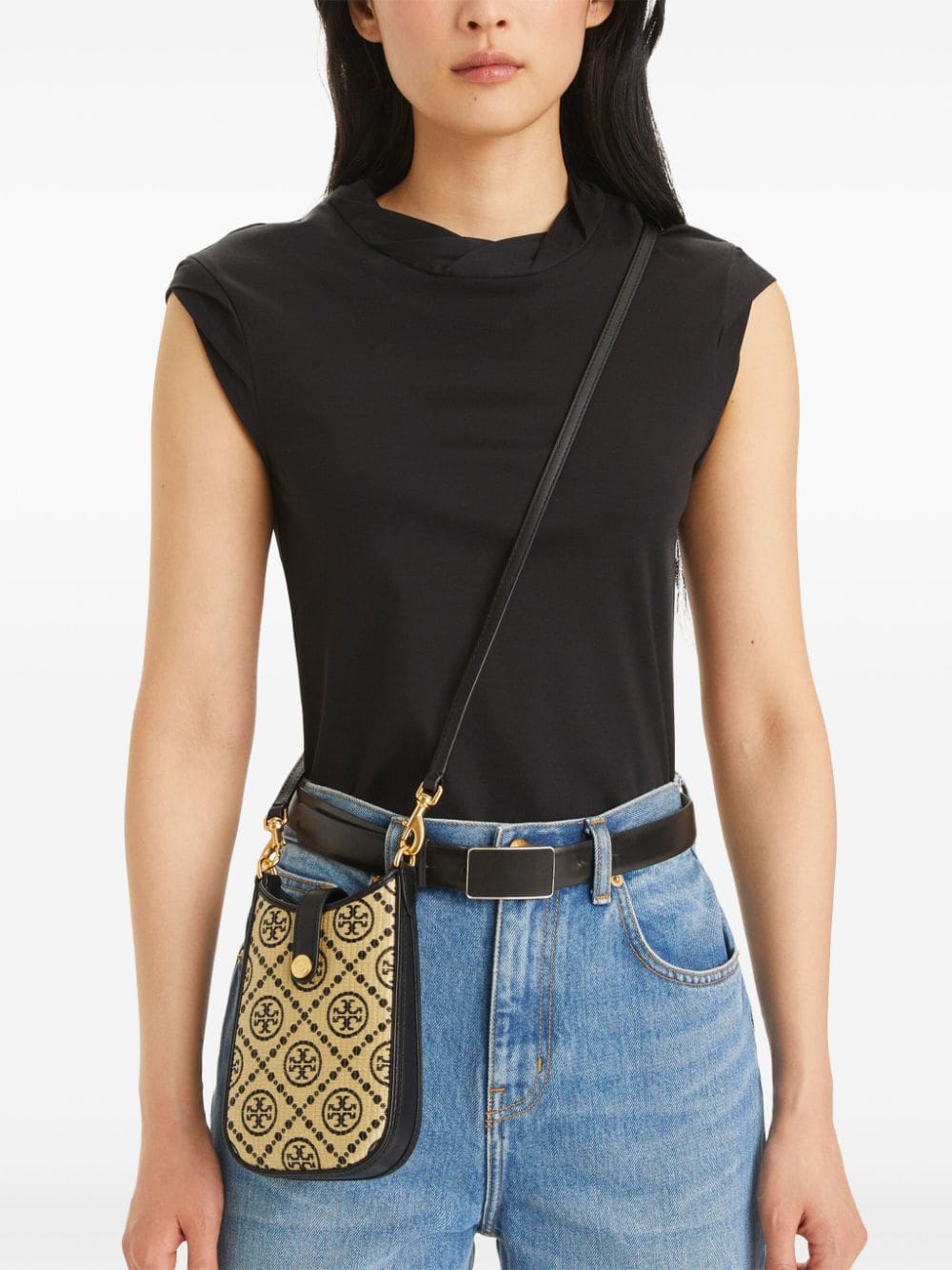 Tory Burch T Monogram phone crossbody - Image 2
