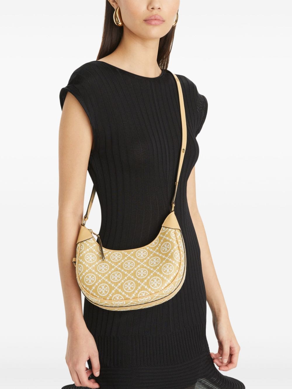 Tory Burch T Monogram Crescent shoulder bag - Image 3