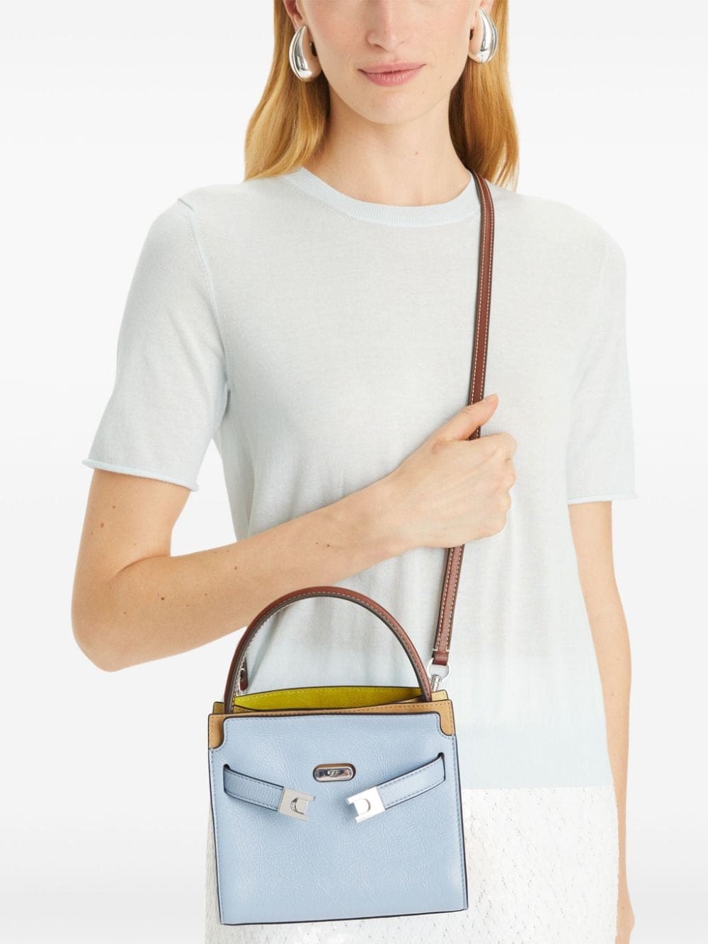 Tory Burch mini Lee Radziwill Double tote bag - Image 3