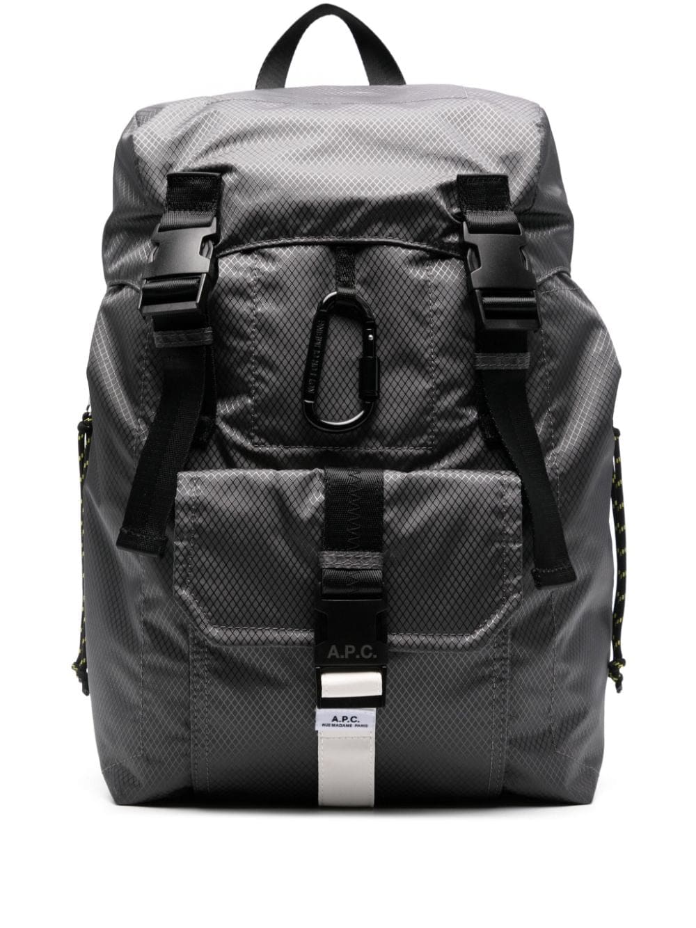 A.P.C. Trek logo-patch backpack