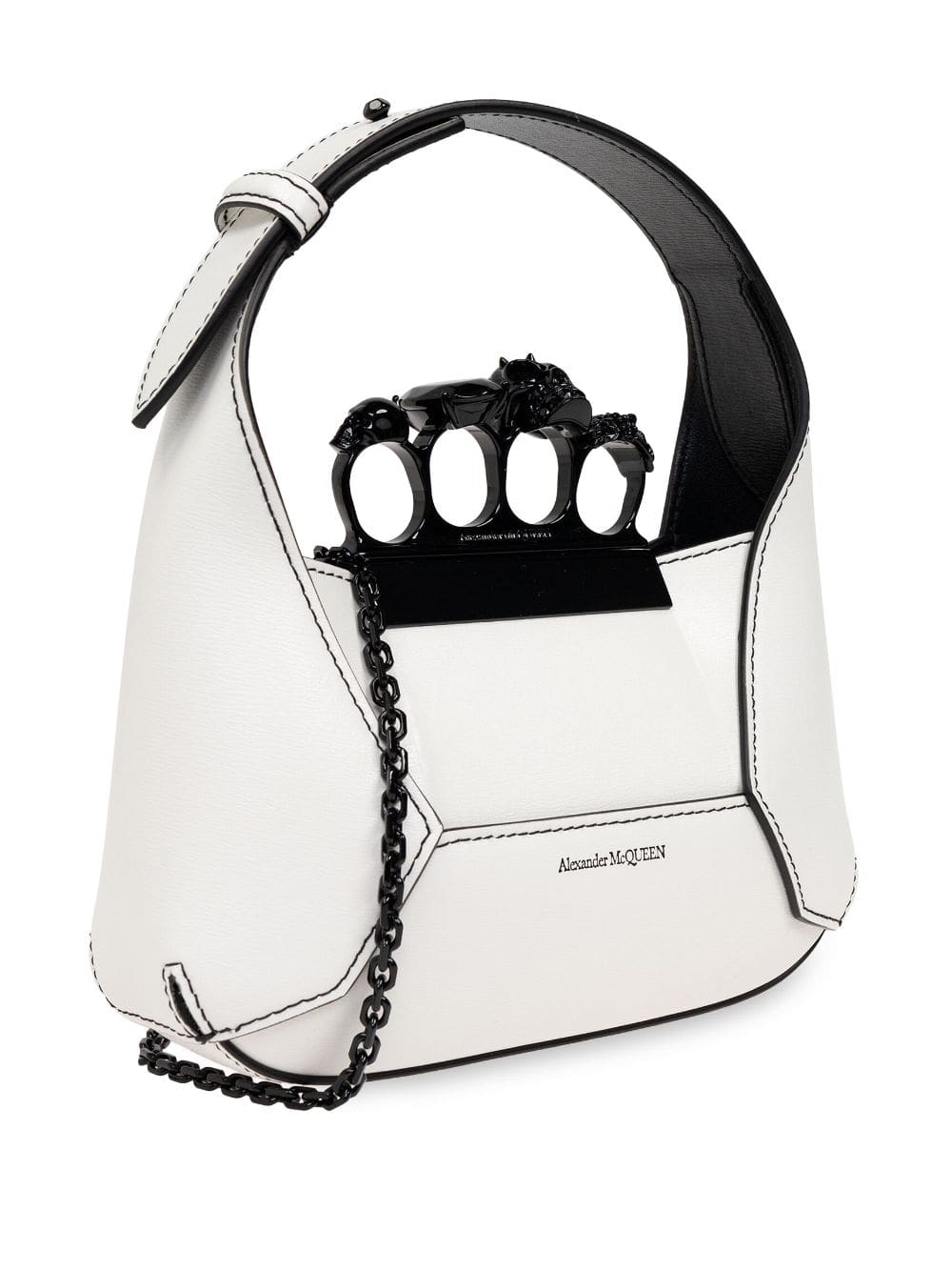 Alexander McQueen The Jeweled Hobo Mini Bag - Image 4