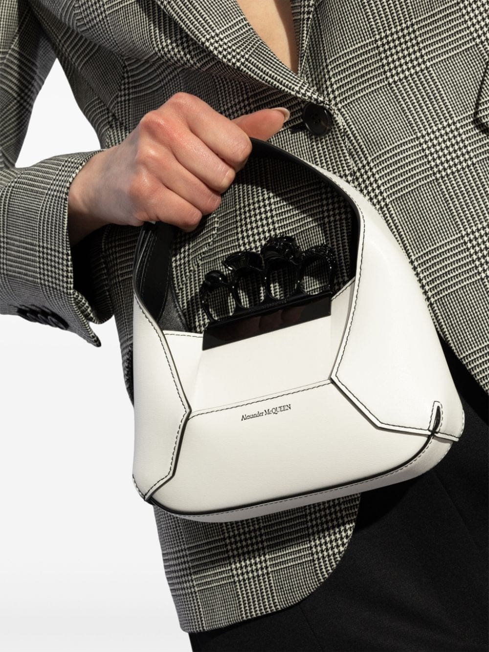 Alexander McQueen The Jeweled Hobo Mini Bag - Image 2