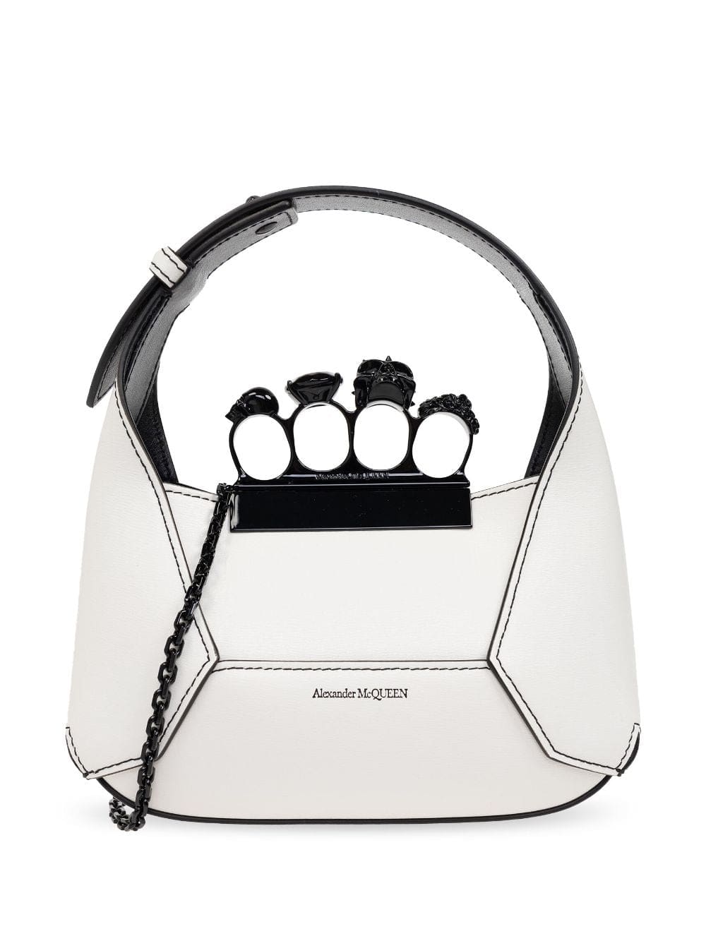 Alexander McQueen The Jeweled Hobo Mini Bag