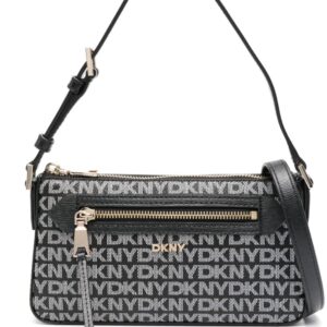 DKNY Bryant Ave Tz monogram-pattern shoulder bag