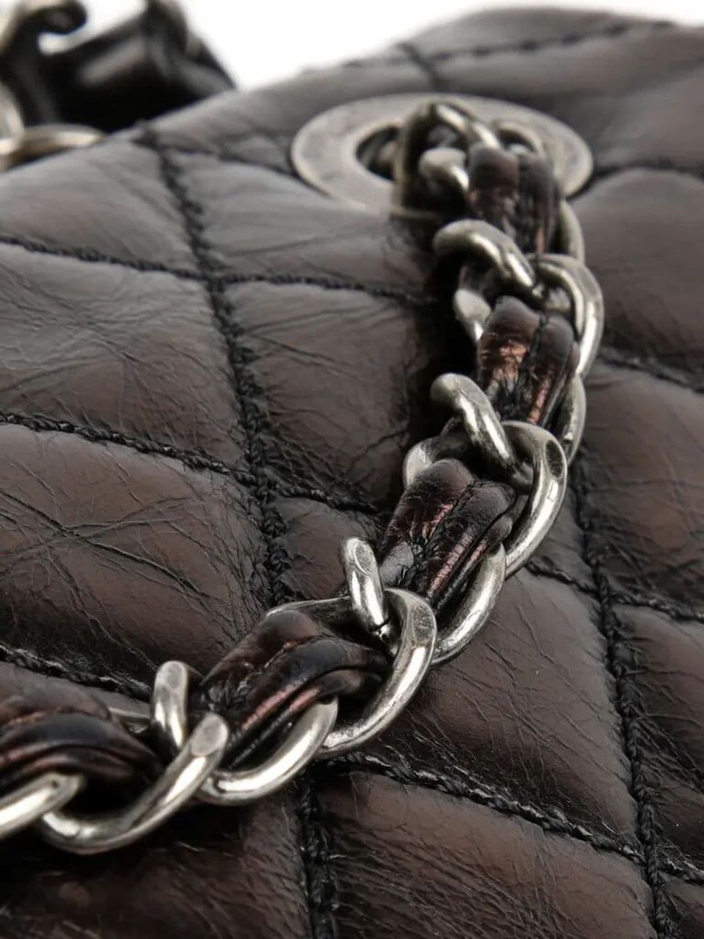 CHANEL Pre-Owned 2015-2016 Mountain shearling backpack - Image 6