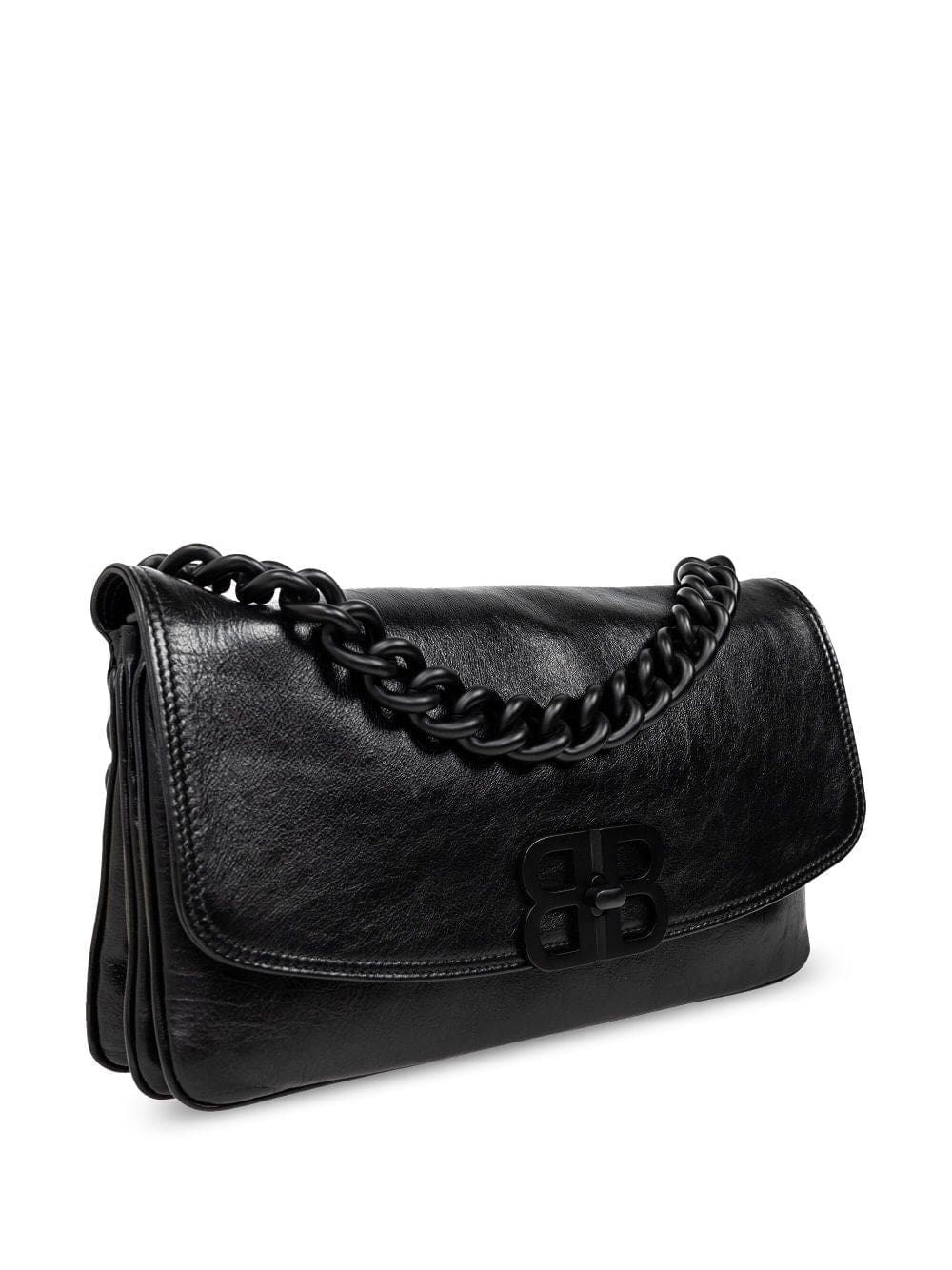 Balenciaga medium Bb leather shoulder bag - Image 4