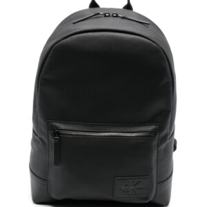 Calvin Klein zipped coated-finish backpack