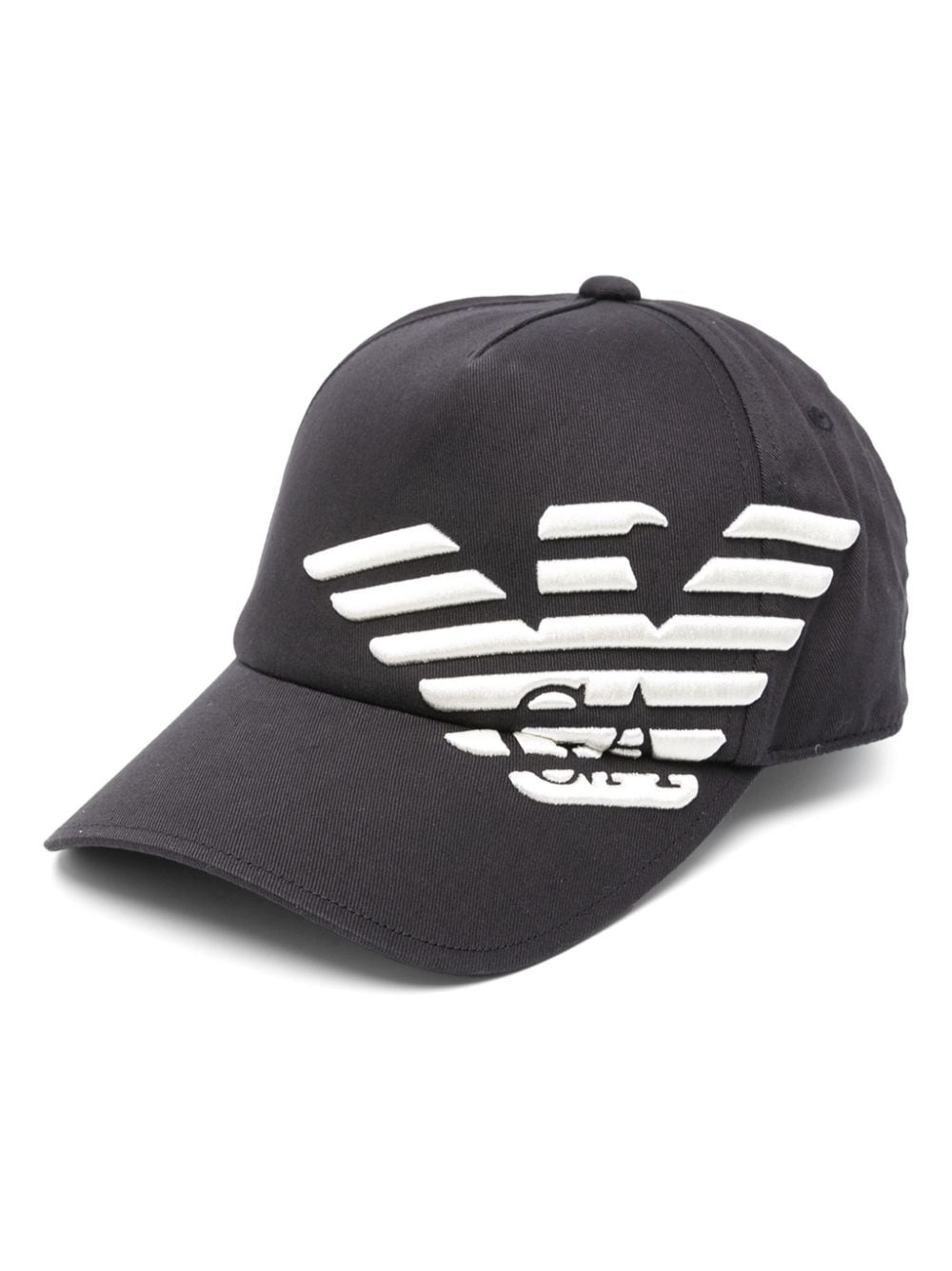 Emporio Armani embossed-logo cotton baseball cap