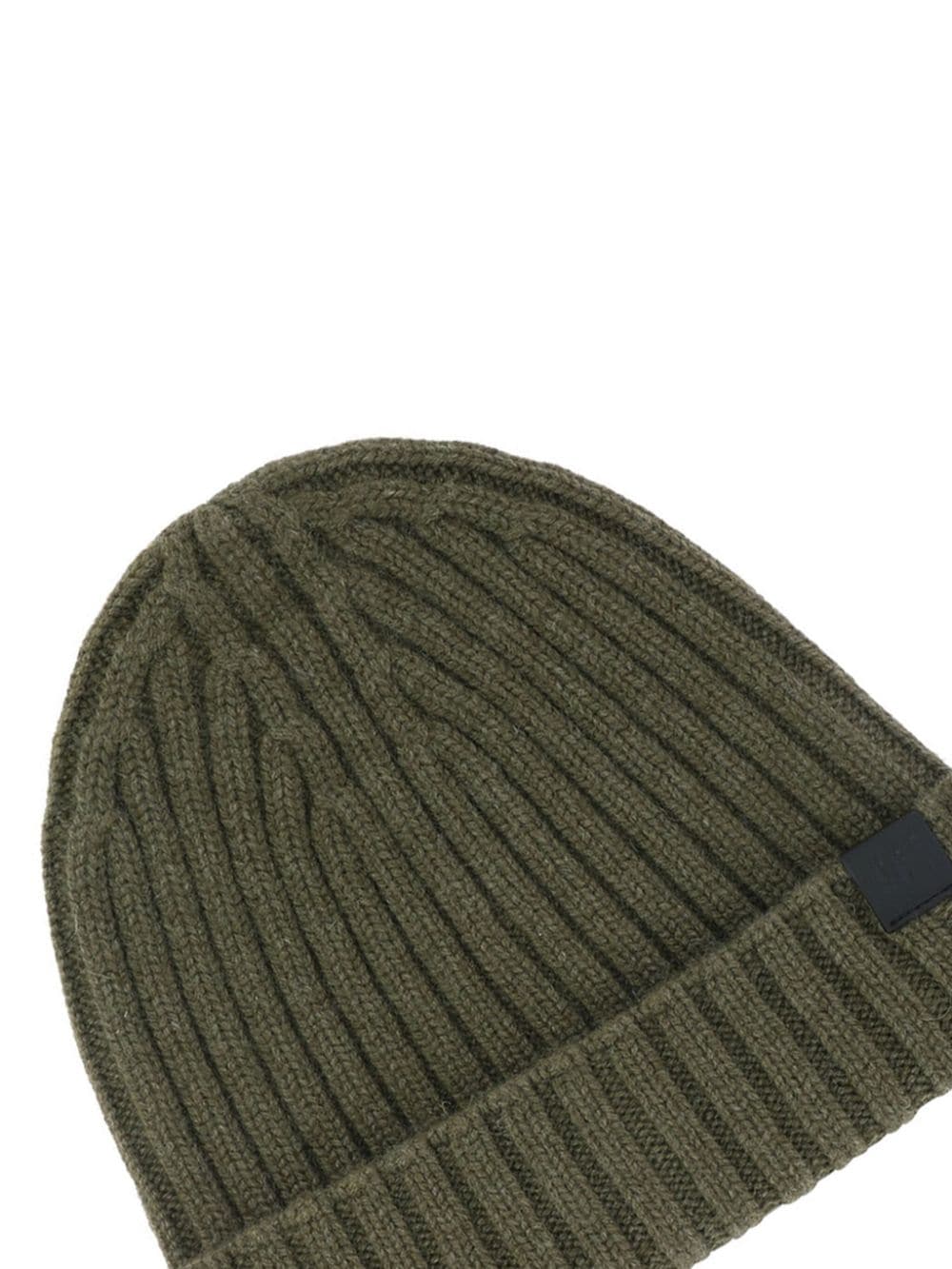 TOM FORD logo-patch cashmere beanie - Image 3