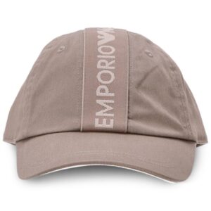 Emporio Armani logo-print cotton cap