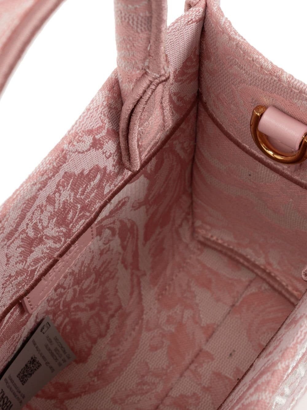 Versace small Barocco Athena canvas tote bag - Image 5