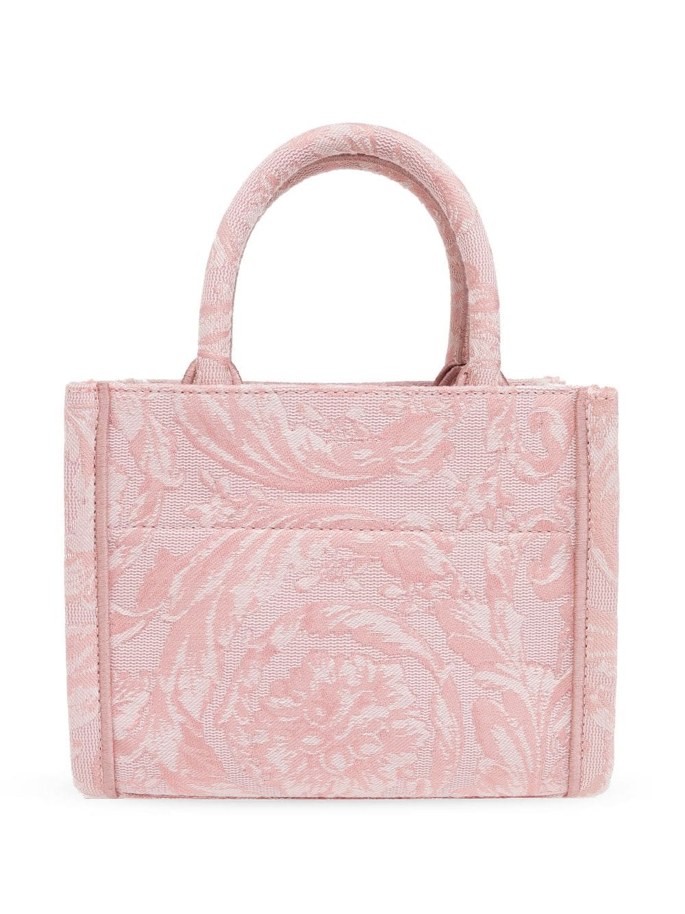 Versace small Barocco Athena canvas tote bag - Image 3