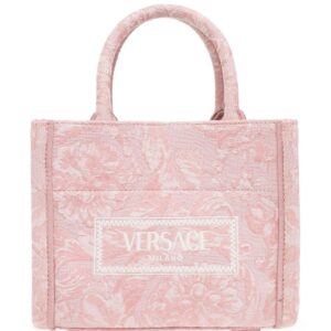 Versace small Barocco Athena canvas tote bag