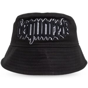 DSQUARED2 embroidered-logo cotton bucket hat