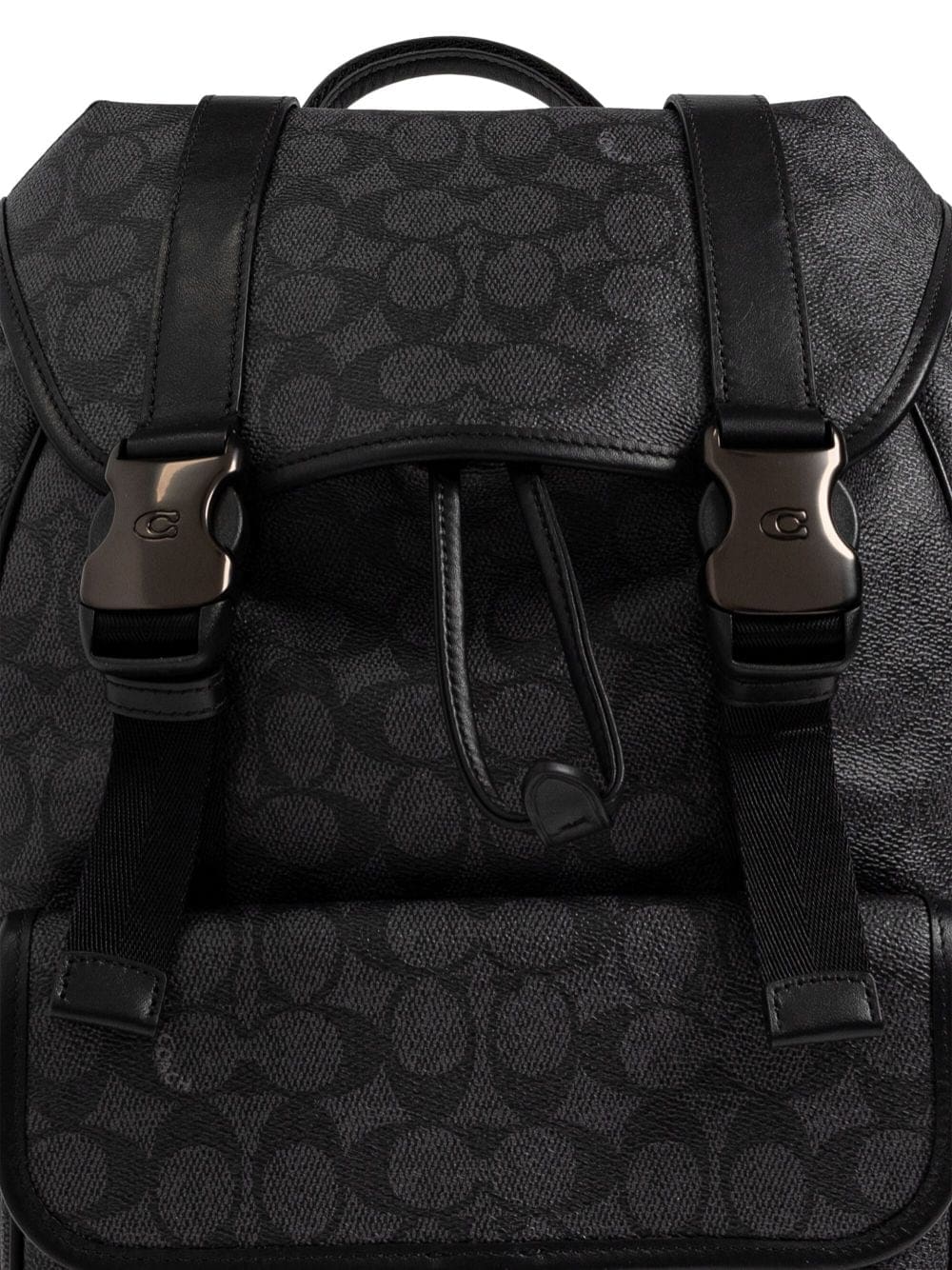 Coach logo-printed flap backpack - Image 2