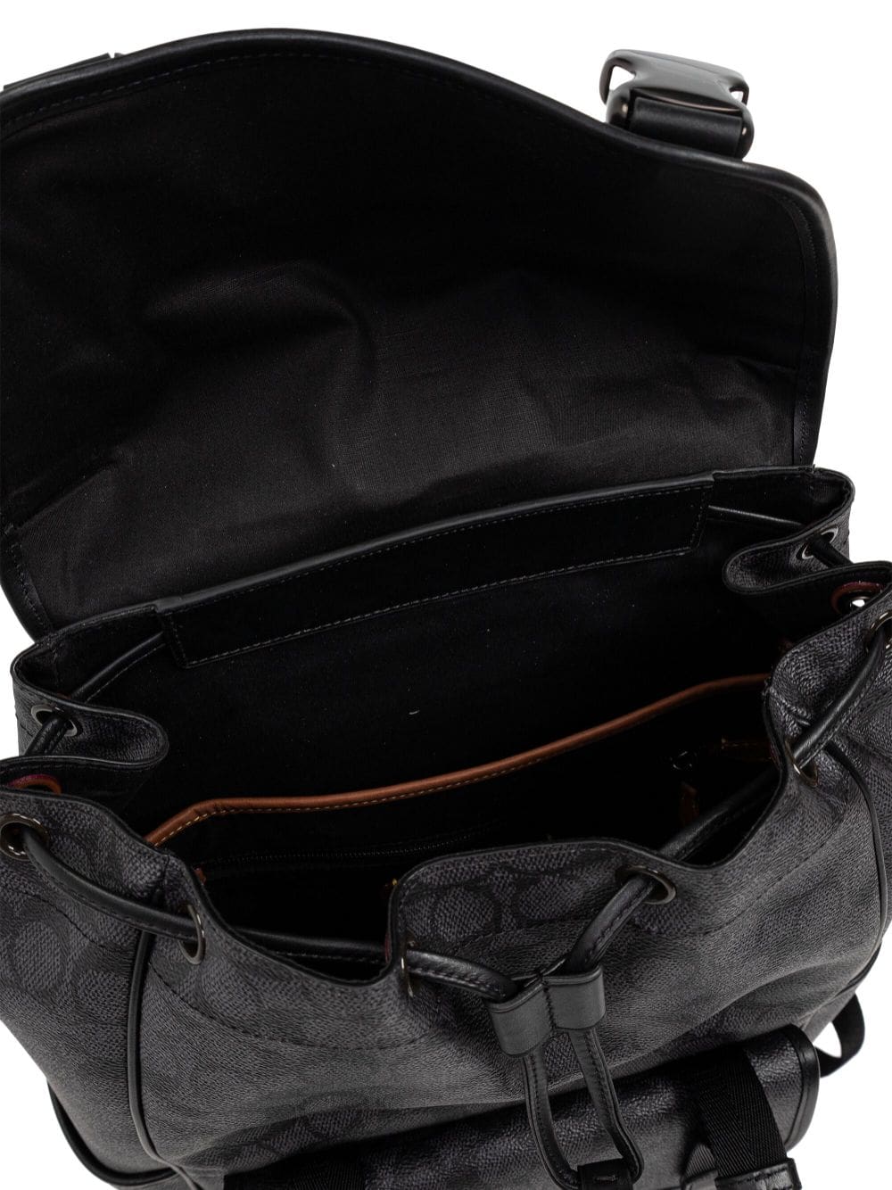 Coach logo-printed flap backpack - Image 3