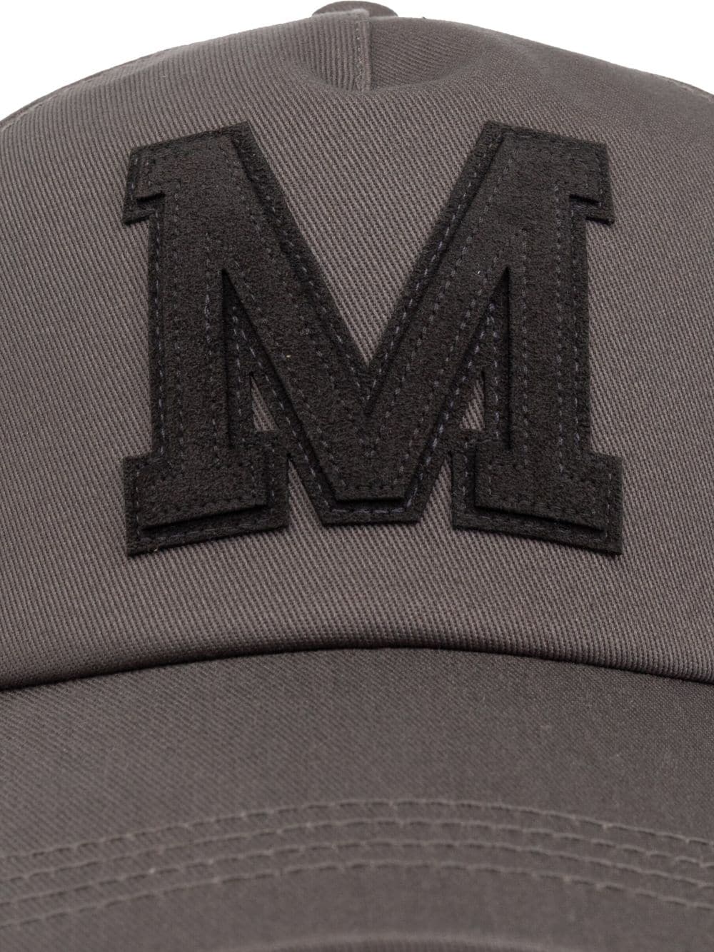 Moncler logo-appliqué cotton cap - Image 3