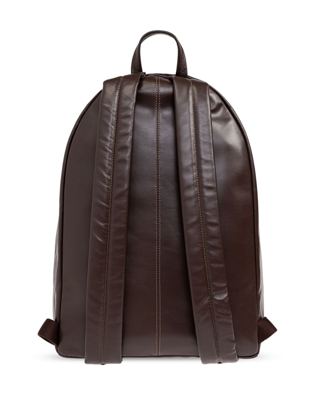 Coach Hall logo-plaque leather backpack - Image 3