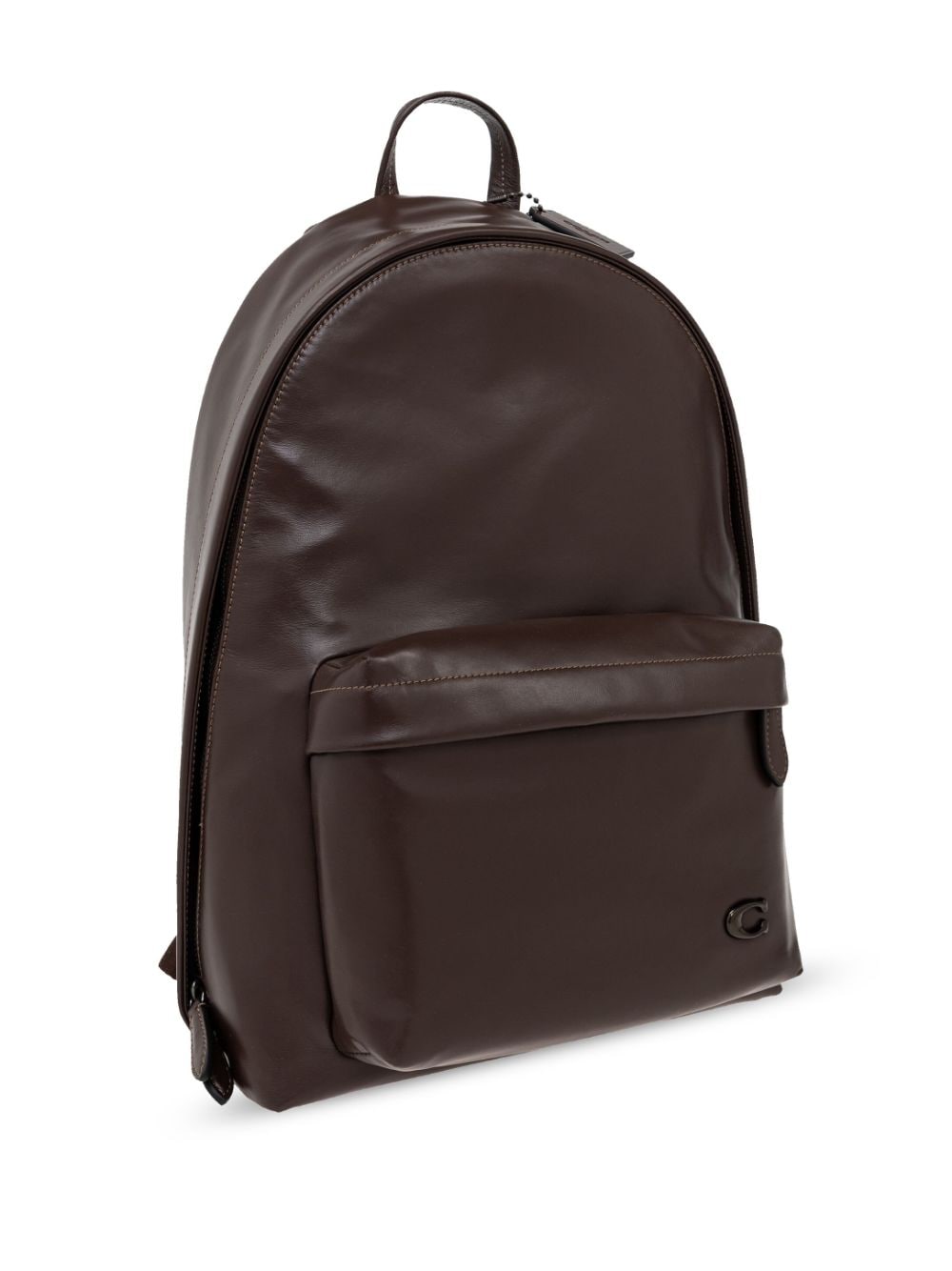 Coach Hall logo-plaque leather backpack - Image 4