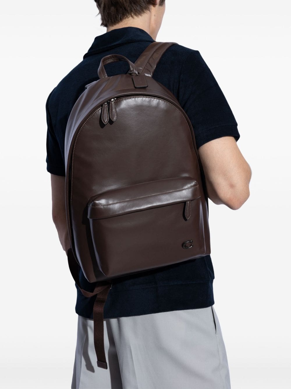 Coach Hall leather backpack - Image 6