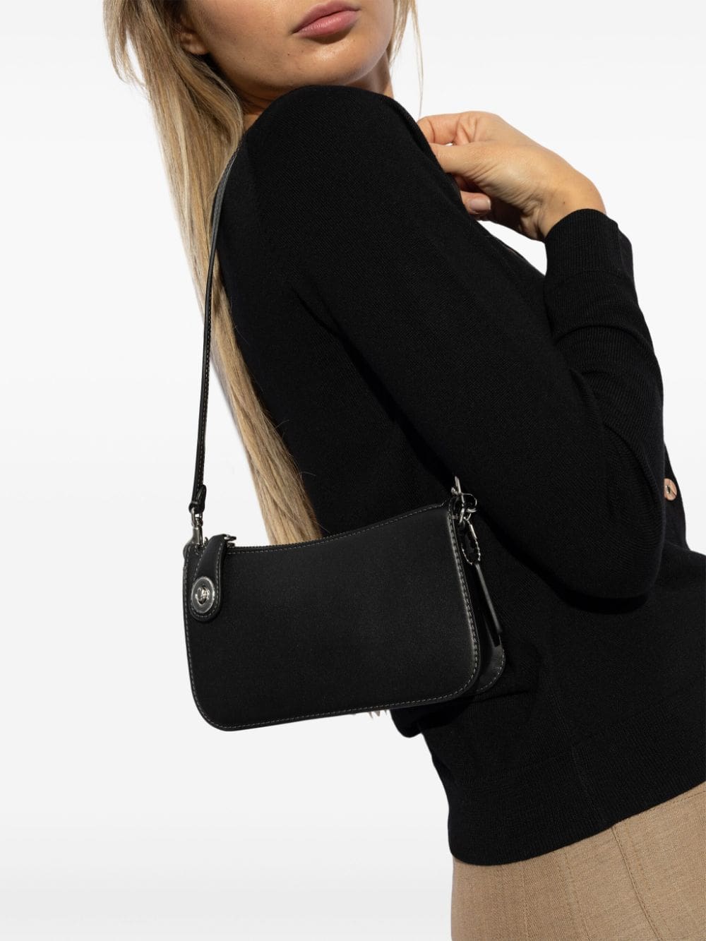 Coach Leather Mini Shoulder Bag - Image 2